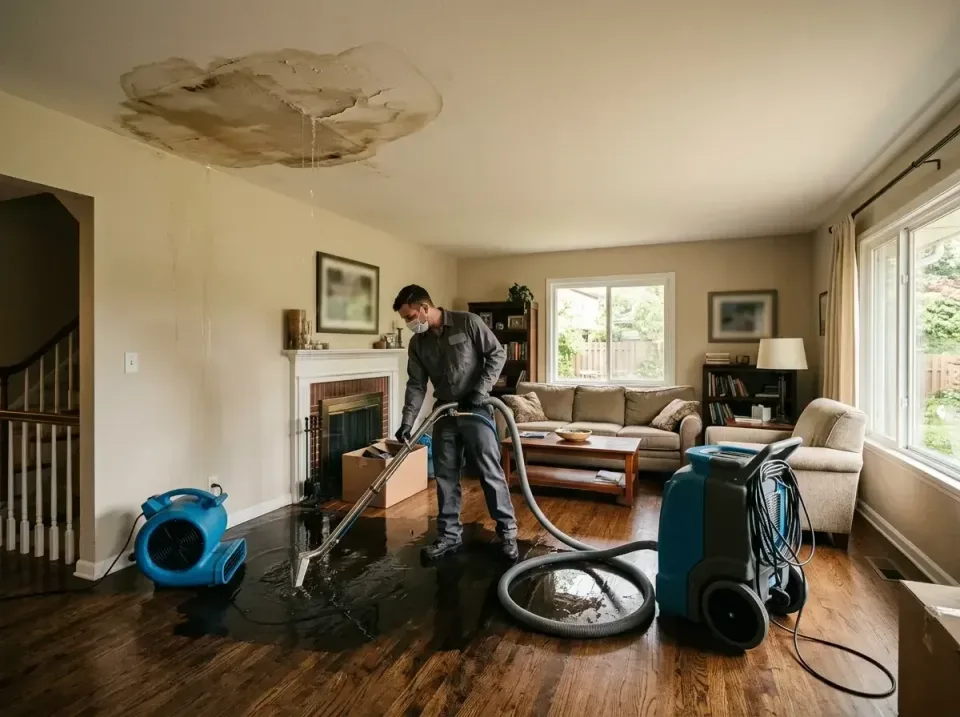 attic-pipe-burst-ceiling-drip-008 — frequently asked questions, Water Damage Restoration & Carpet Care in East Williston, NY